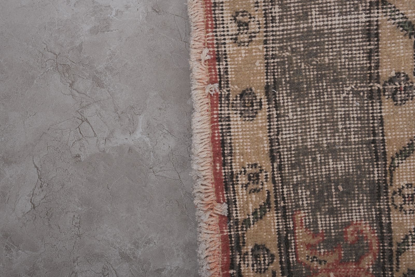 1960s Turkish Oushak Extra Long And Wide Runner   Stair Tread 2'8'' X 24'5'' photo 1550.0