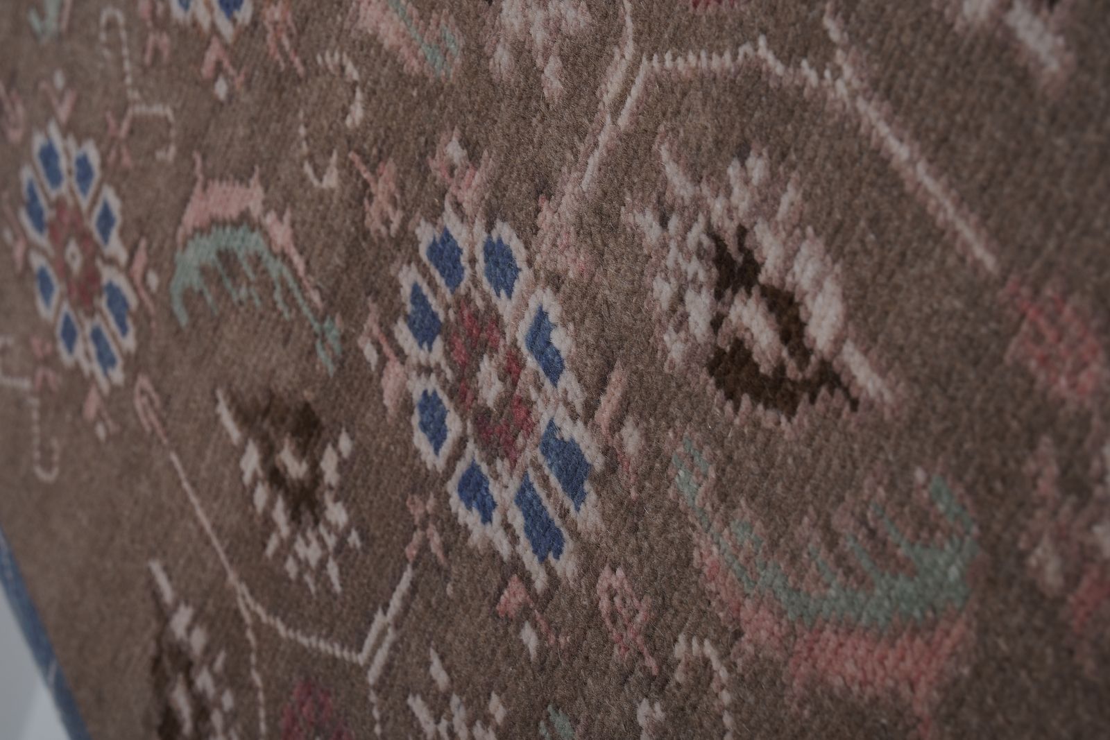 Vintage Brown Turkish Karapinar Rug 2'6'' X 7'5'' photo for sale