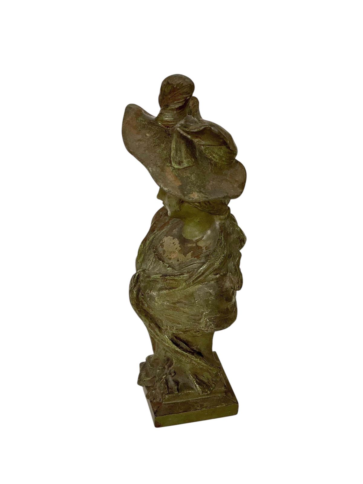 Antique Patinated Bronze Bust By Pedro Ramón José Rigual, Circa 1900 photo buy