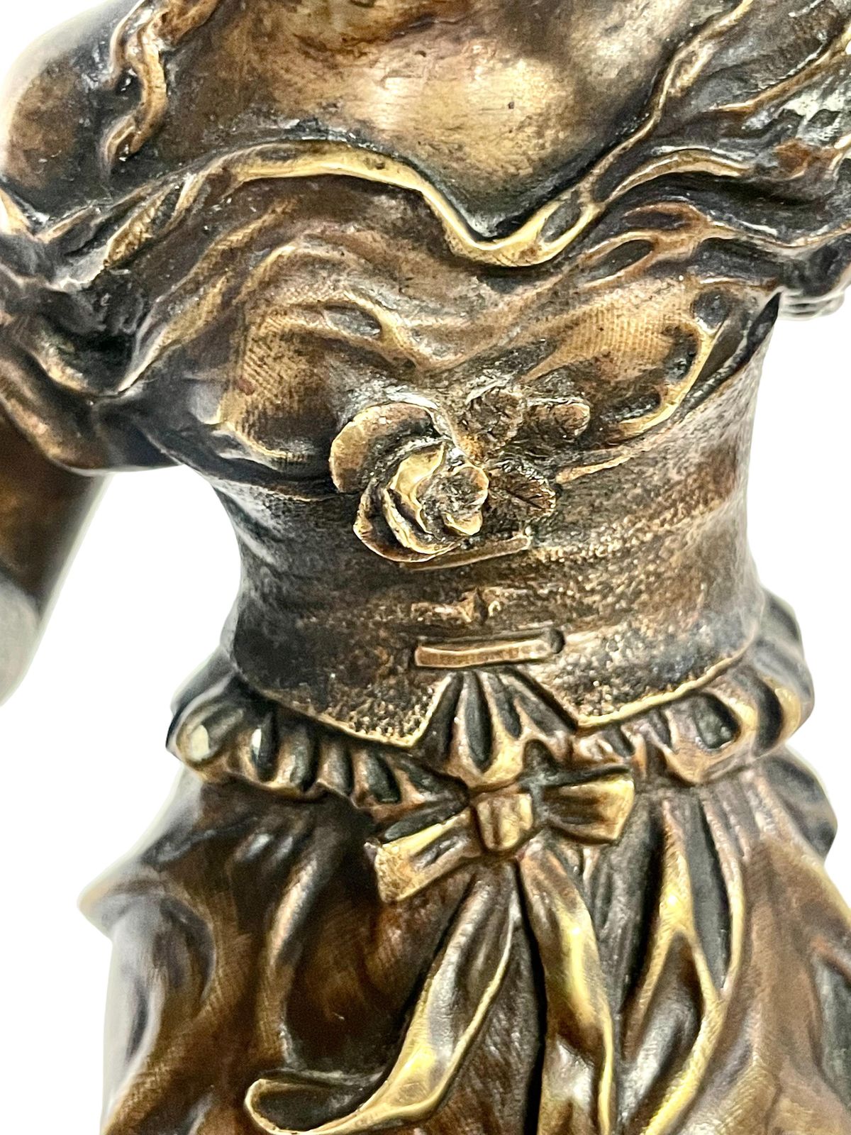 19th Century Petite Bronze Sculpture By Adrien étienne Gaudez photo 2774.0