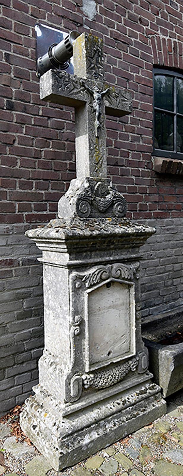 Antique Tombstone From France, 19th Century photo for sale