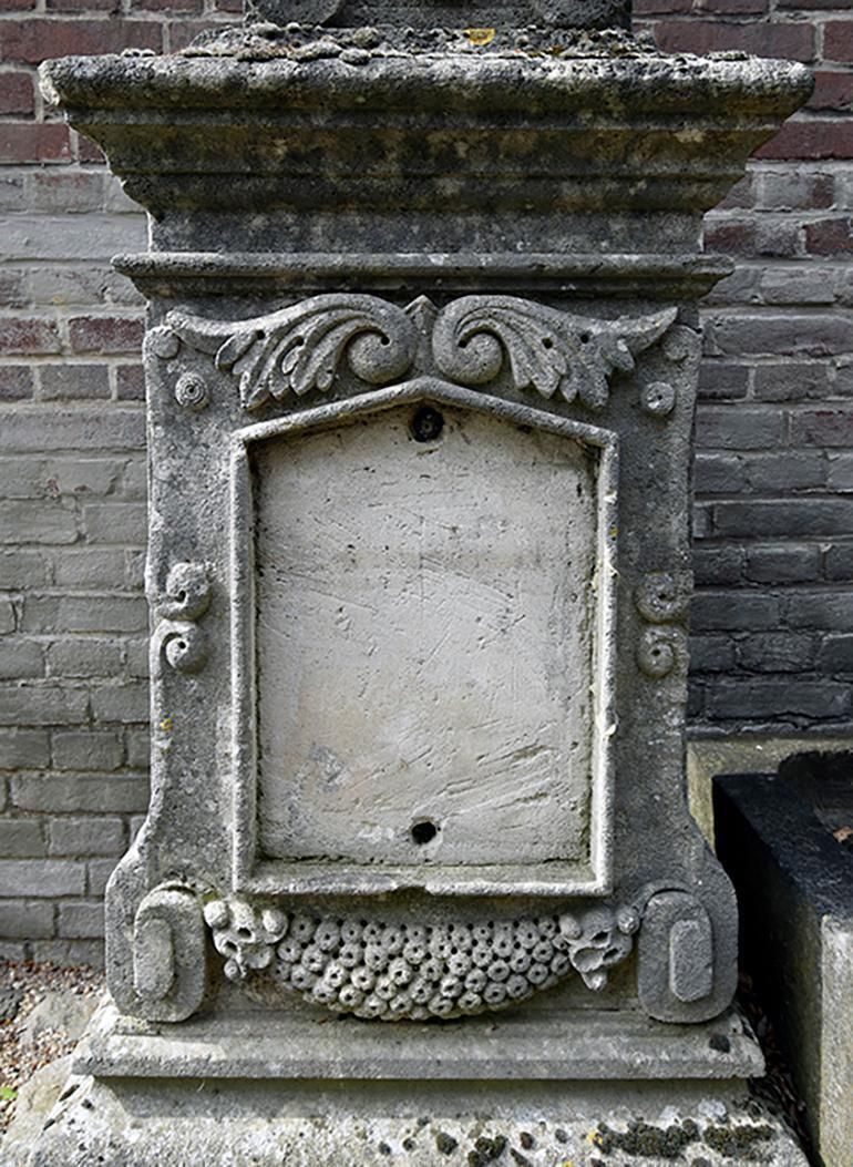Antique Tombstone From France, 19th Century photo 2866.0
