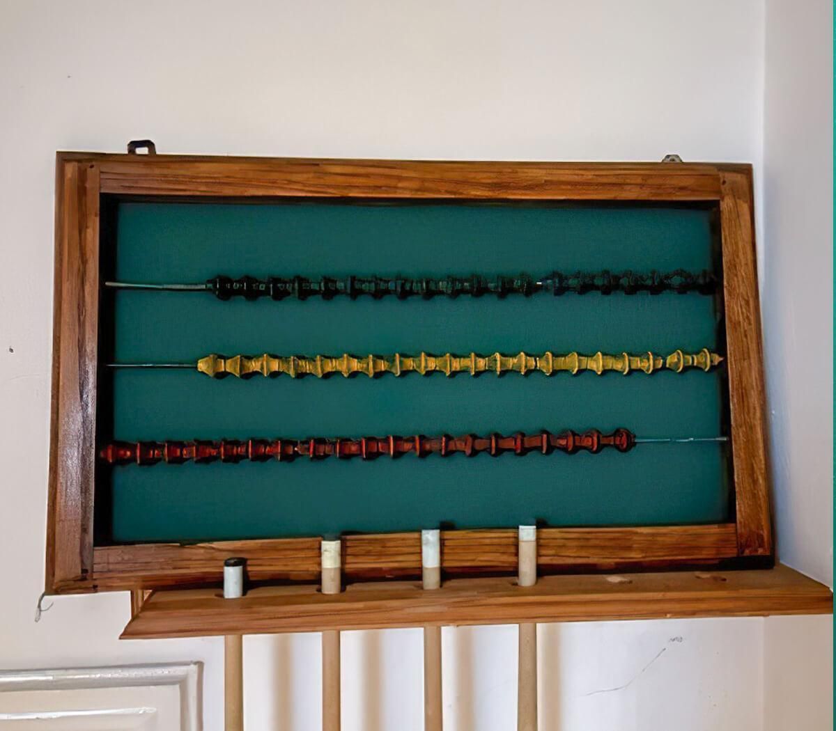 Dutch Billiard Table With Heating And Accessories, 20th Century photo buy