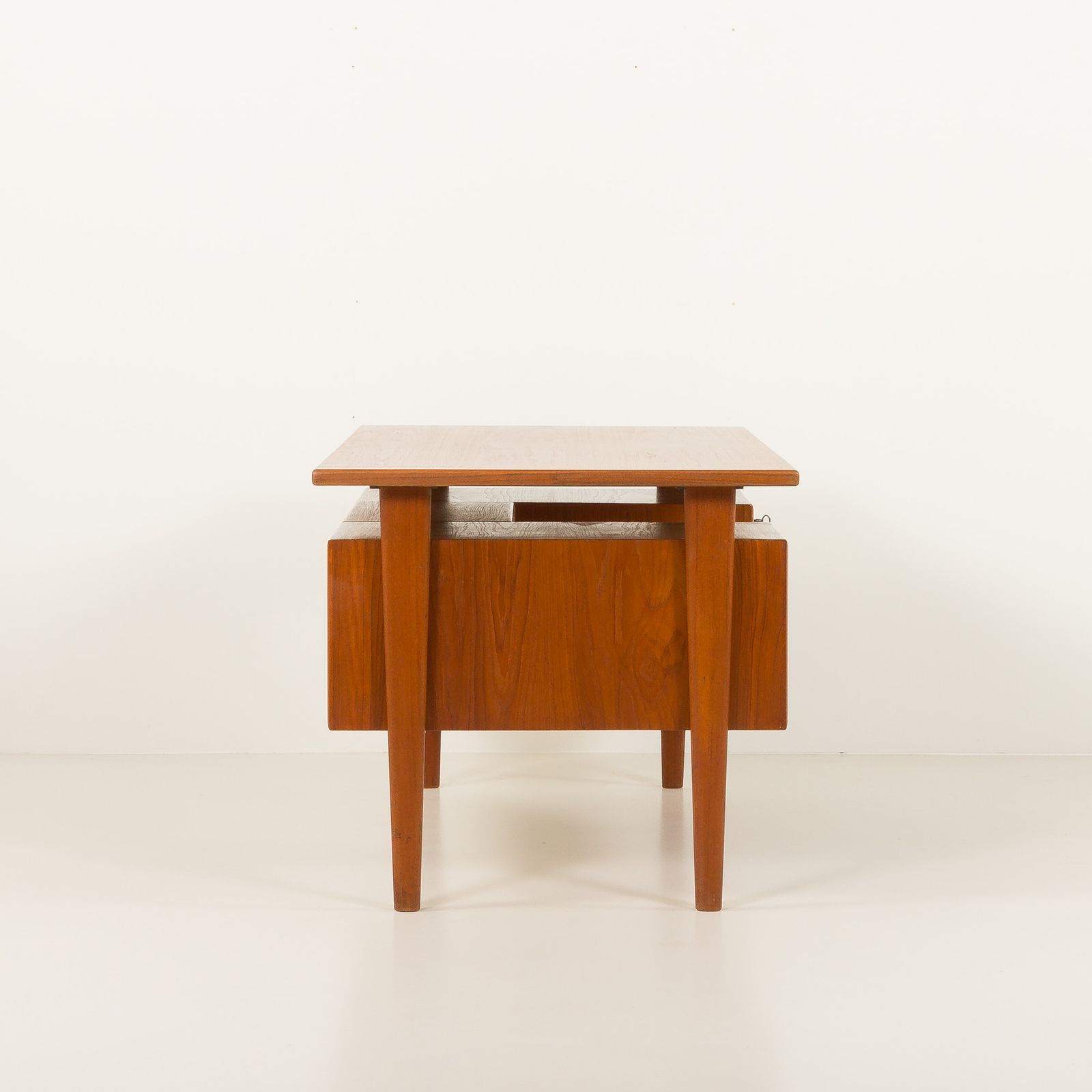 Danish Teak Executive Desk Attr. To Kai Kristiansen, 1960s photo buy