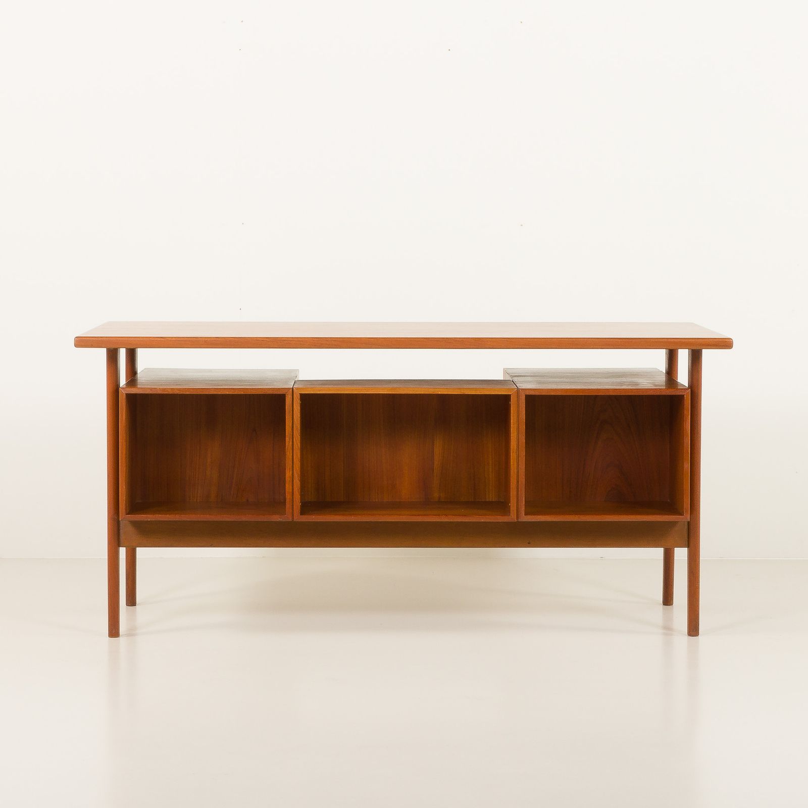 photo furniture Danish Teak Executive Desk Attr. To Kai Kristiansen, 1960s