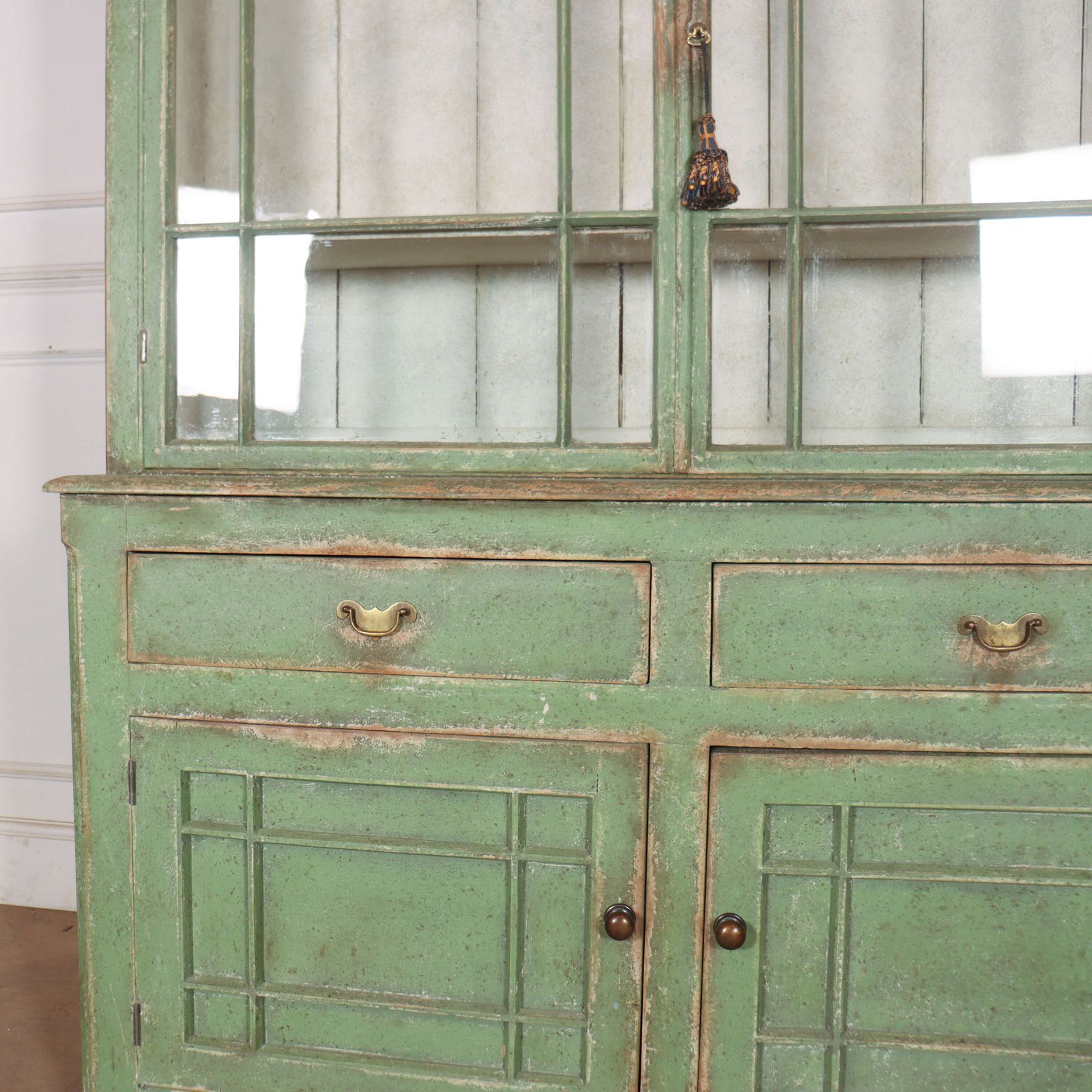 English West Country Glazed Kitchen Dresser photo furniture