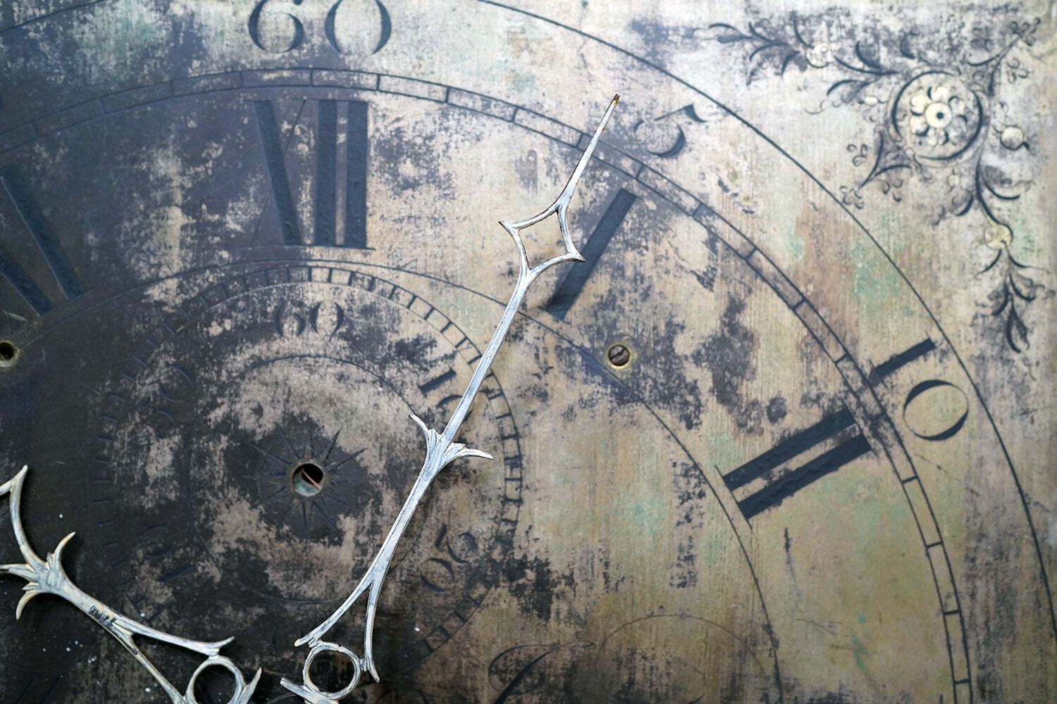 photo vinterior A Late 18thc Painted Eight Day Longcase Clock By William Jones Of Abingdon C.1790