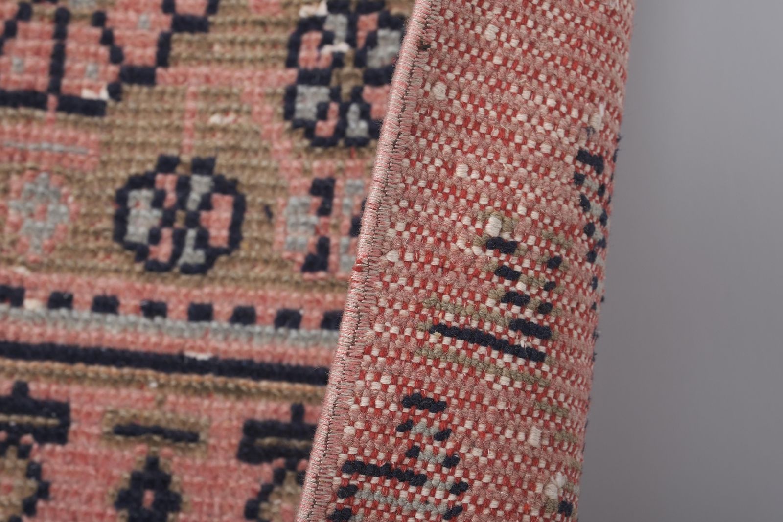 photo for sale 1960s Turkish Hand Knotted Vintage Long Runner Rug   Stair Carpet 2'6'' X 21'2''