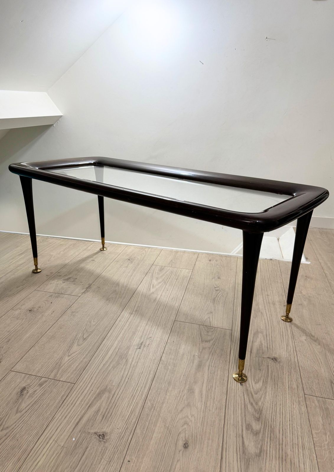 photo for sale Mid Century Ico Parisi For De Beggis Coffee Table Italian Design Circa 1950s