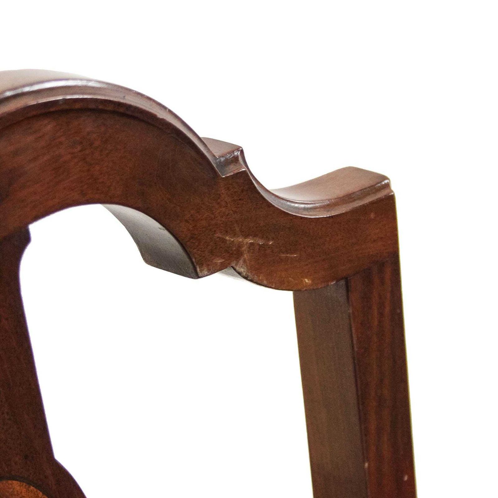 Two Mahogany Upholstered Chairs | Antique Armchair | Antique Seating | Edwardian Antiques | photo vintage