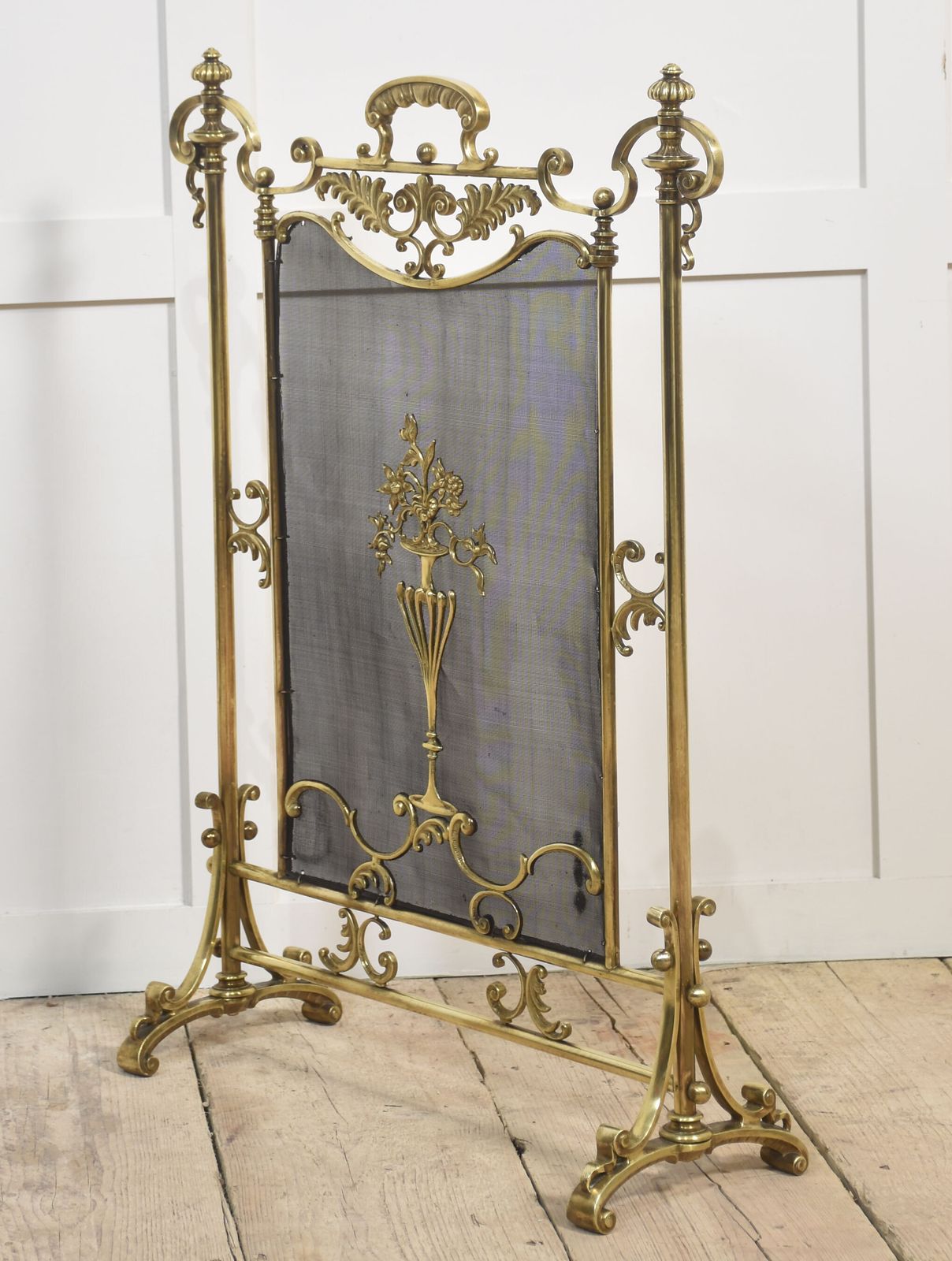 Brass Fire Screen photo Home Fixtures