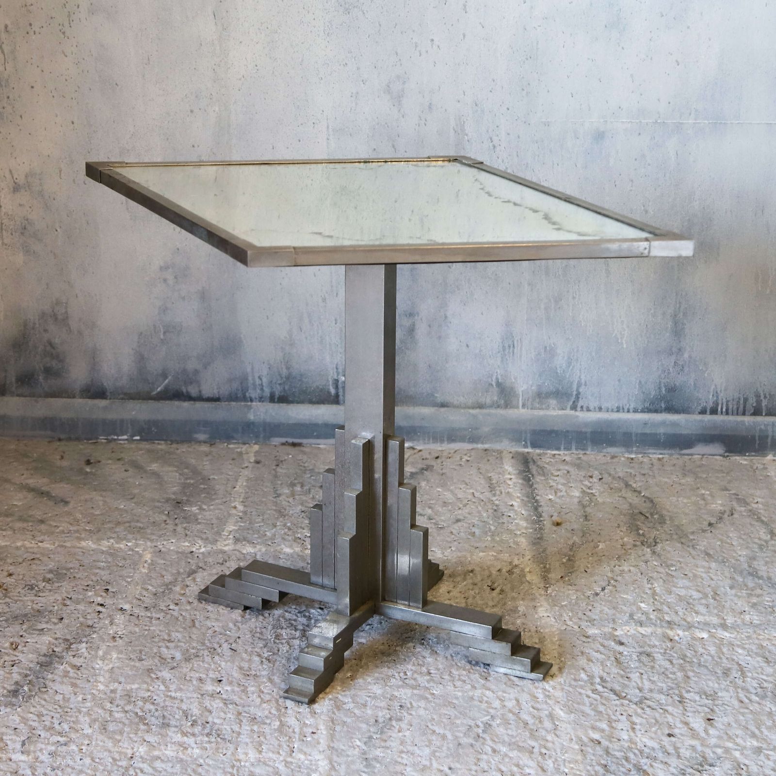 Stylish & Decorative Mid Century Diamond/Lozenge Shaped Art Deco Style Side Table photo Furniture
