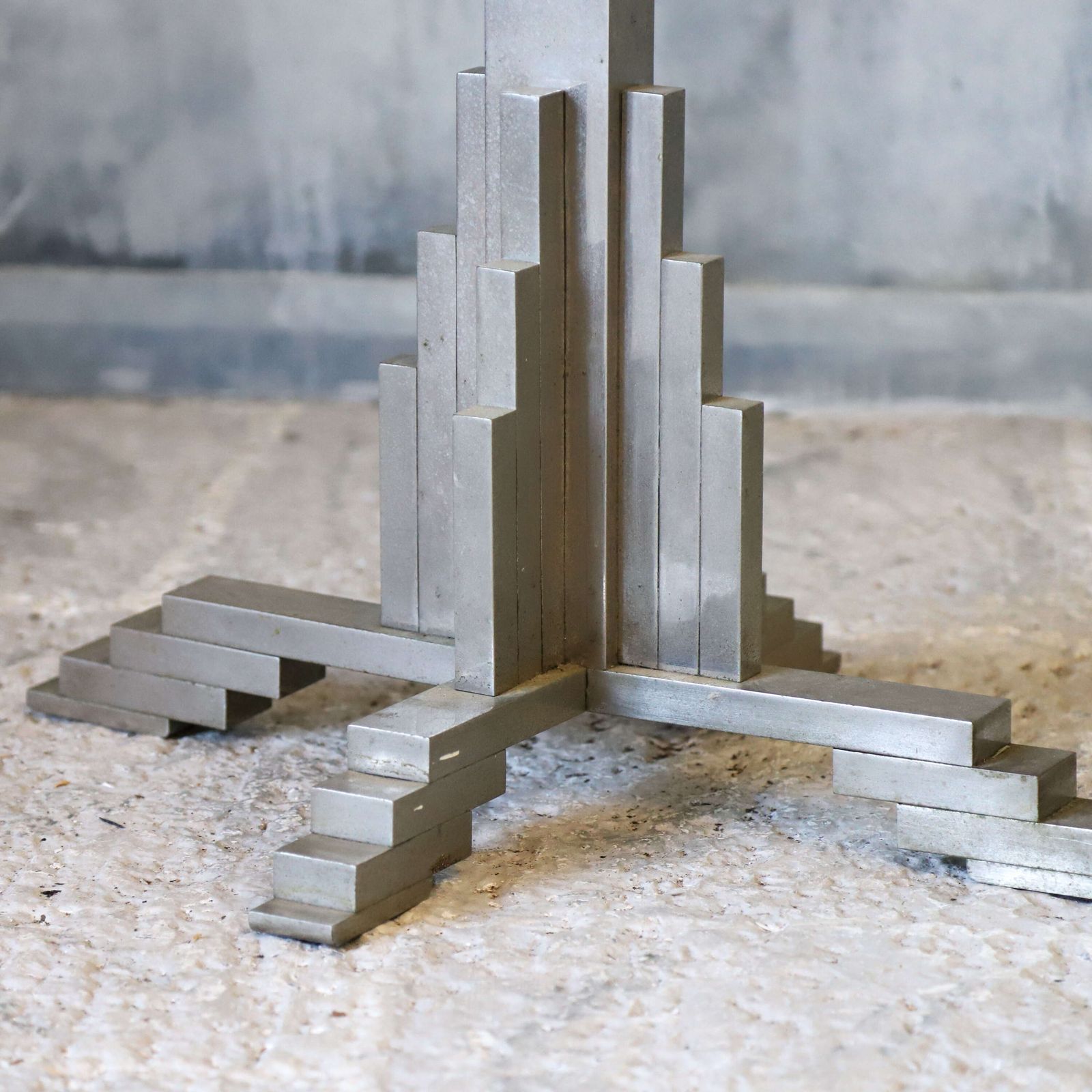 Stylish & Decorative Mid Century Diamond/Lozenge Shaped Art Deco Style Side Table photo 495.0