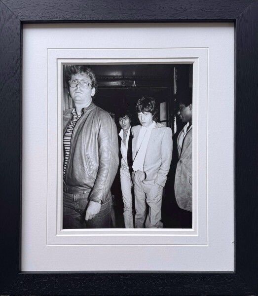 Mick Jagger And Ronnie Wood By Richard Young
