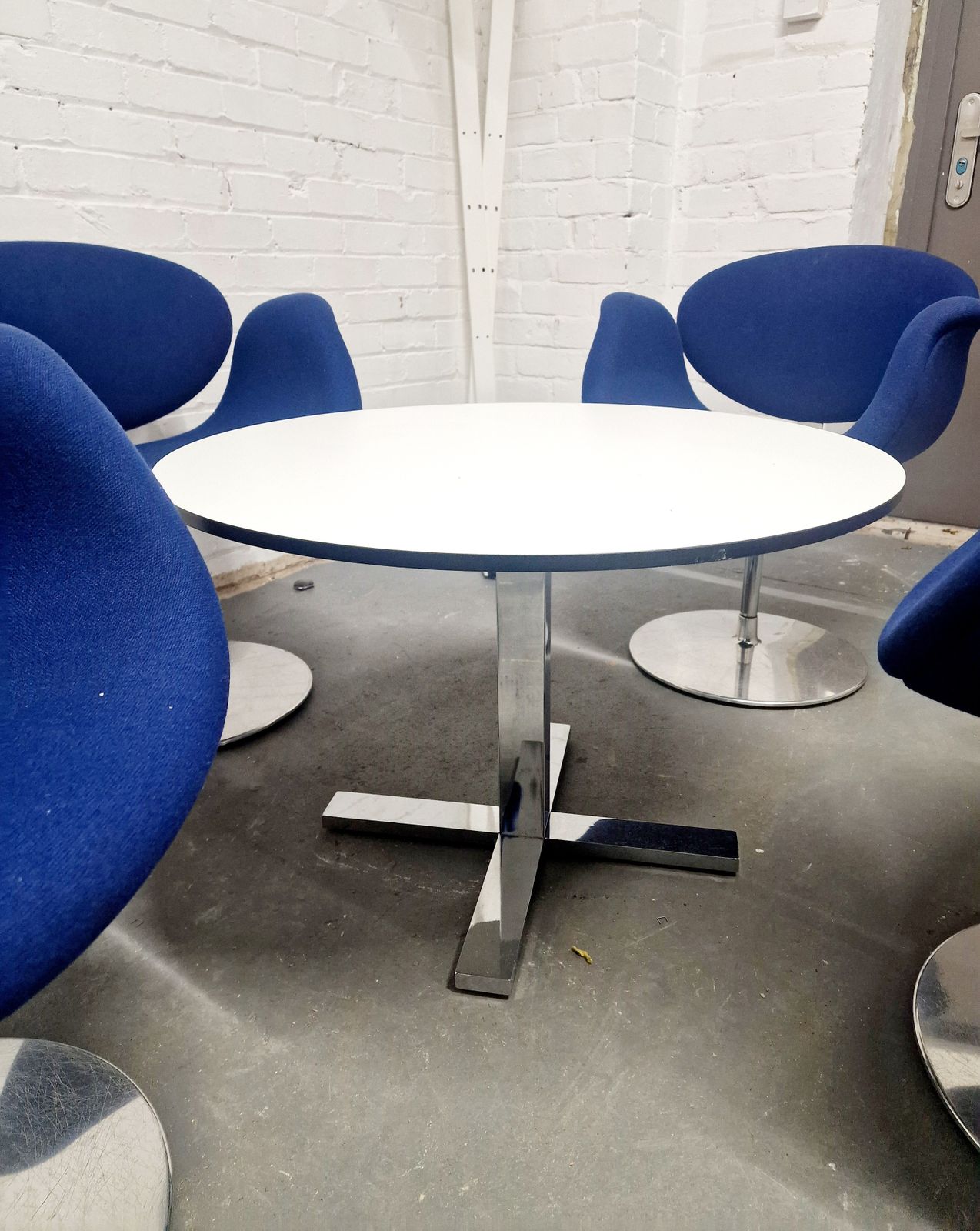 Retro Set Of 4 Artifort Little Tulip Chairs By Pierre Paulin Hard To Find! photo 2899.0