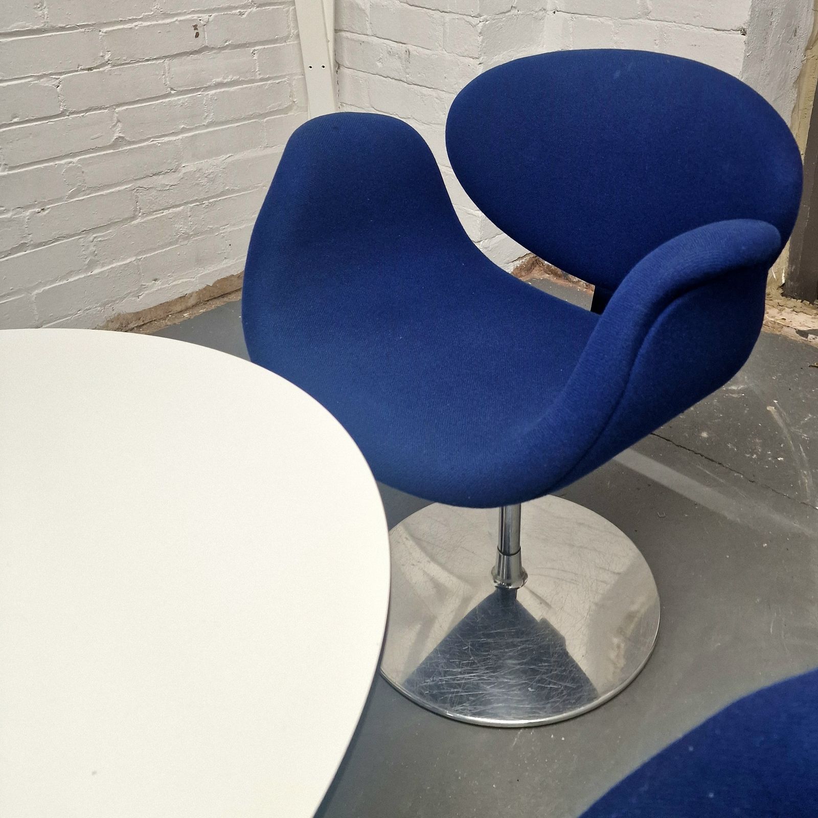 photo for sale Retro Set Of 4 Artifort Little Tulip Chairs By Pierre Paulin Hard To Find!