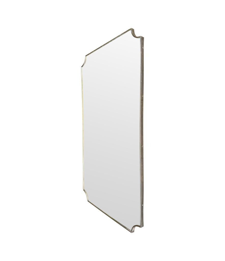 photo furniture A Large Orignal 1950s Italian Brass Framed Landscape Or Portrait Mirror