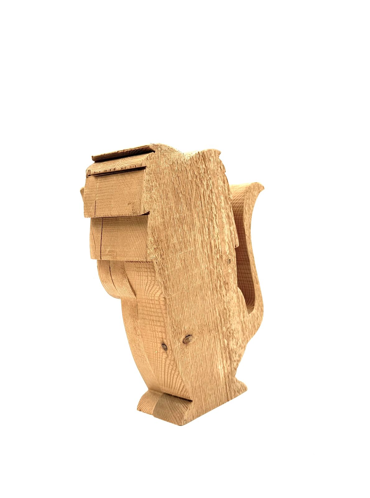300.0 Bottega Michelangeli, Lion Wood Sculpture, Orvieto Italy 1970s photo