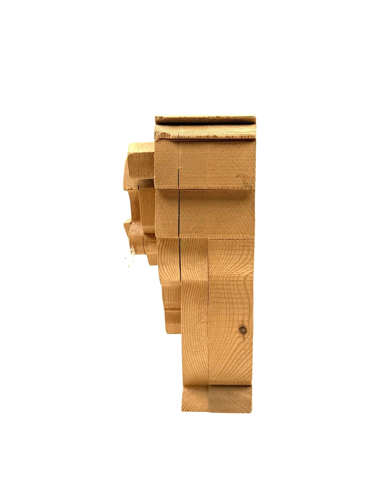 photo vintage Bottega Michelangeli, Lion Wood Sculpture, Orvieto Italy 1970s