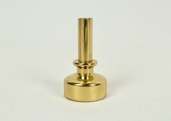 Swedish Brass Candleholder L 92 By Hans Agne Jakobsson For Markaryd, 1970s, Set Of 4 photo furniture