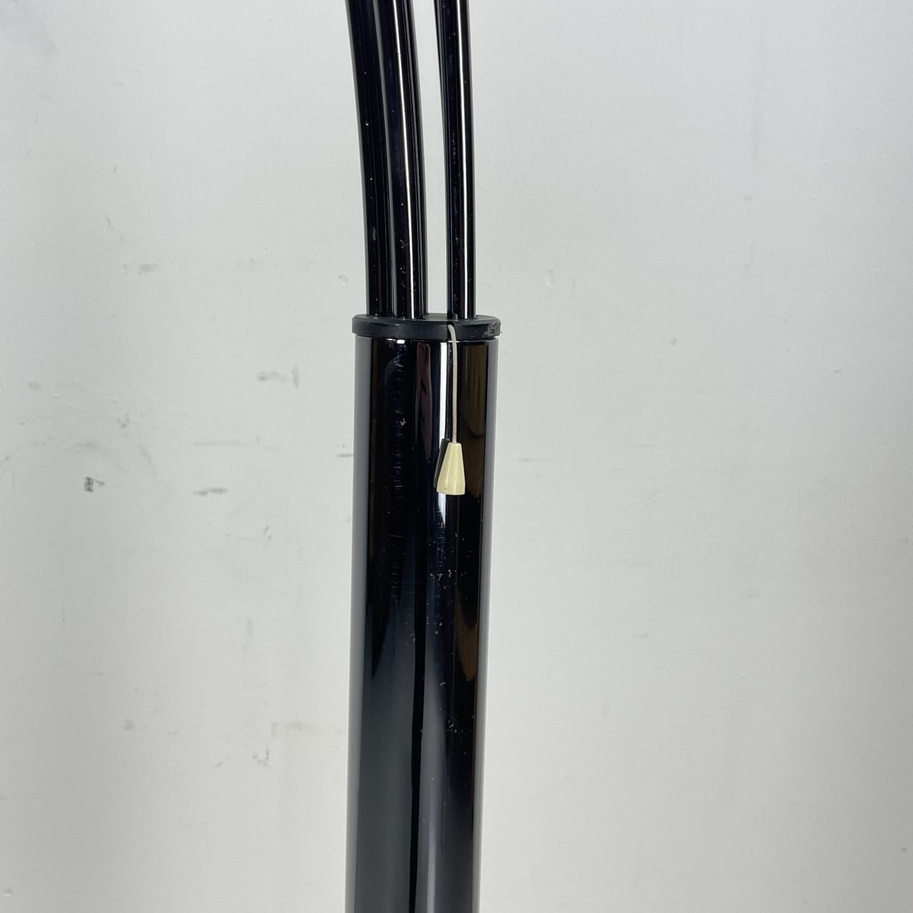 Midcentury Danish Bilka Multi Lamp Floor Light In Smoked Chrome With Marble Base photo vinterior