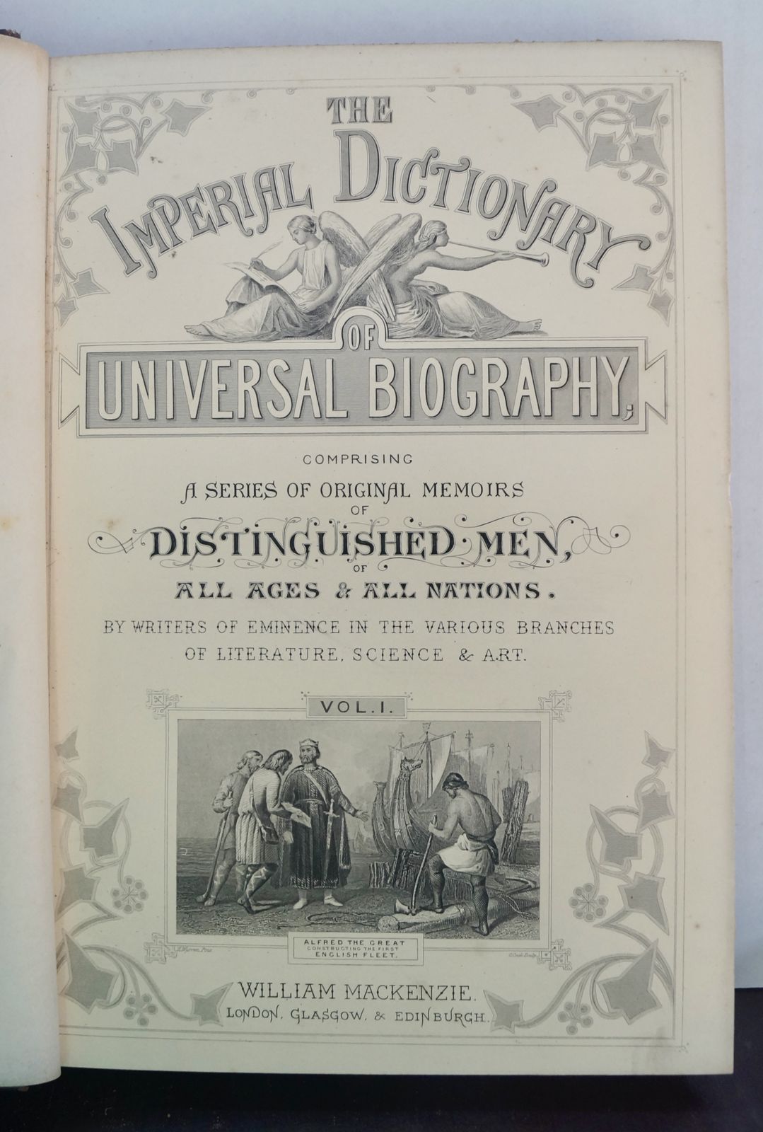 Complete 14 Volumes Of The Imperial Dictionary Of Universal Biography photo vinterior