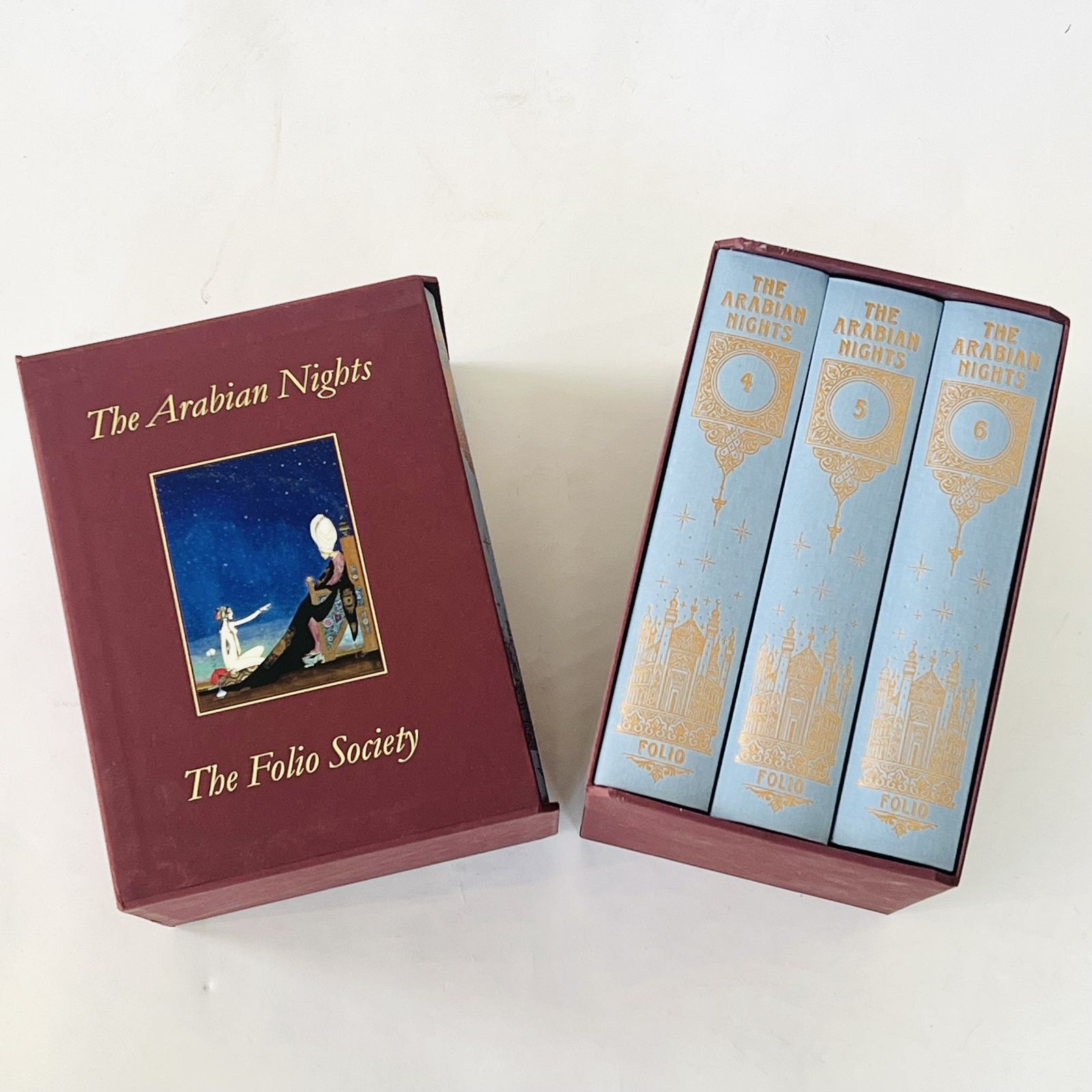 Arabian Nights Volumes 1 6 The Folio Society photo furniture