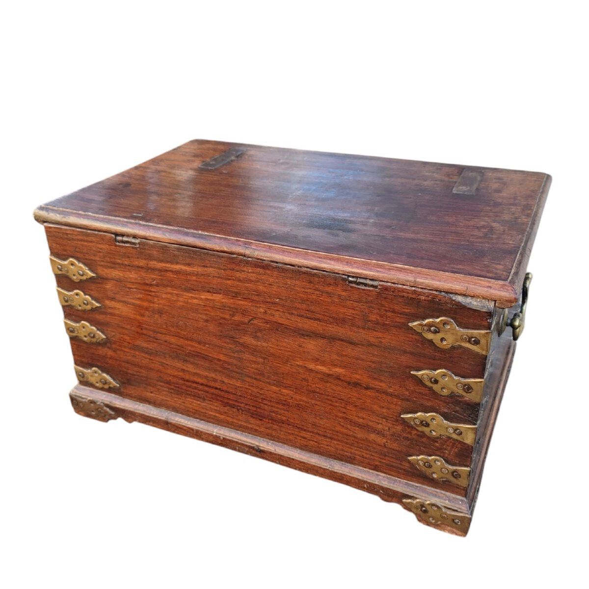18th Century Indo Portuguese Colonial Box photo 750.0