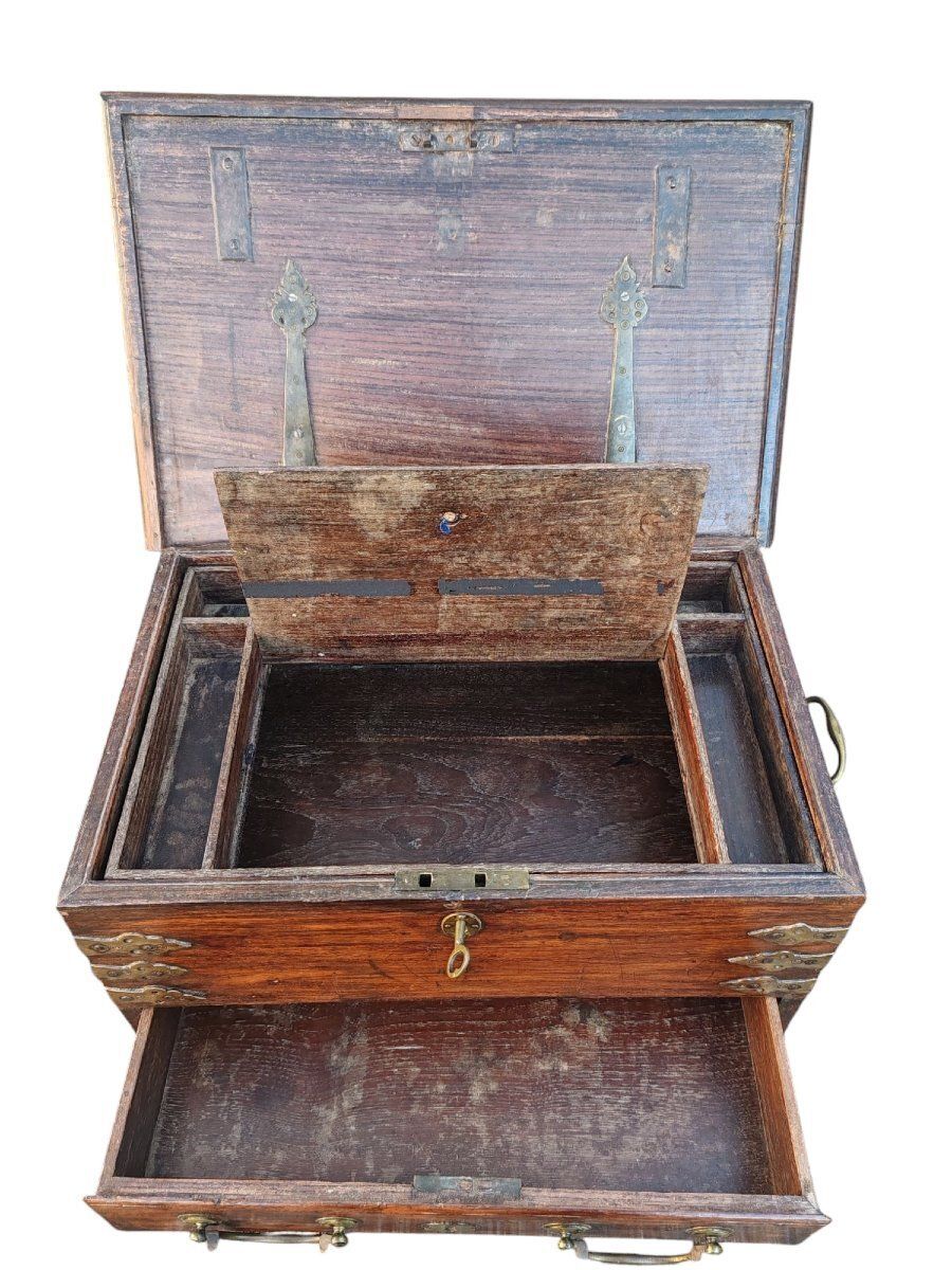 18th Century Indo Portuguese Colonial Box photo buy