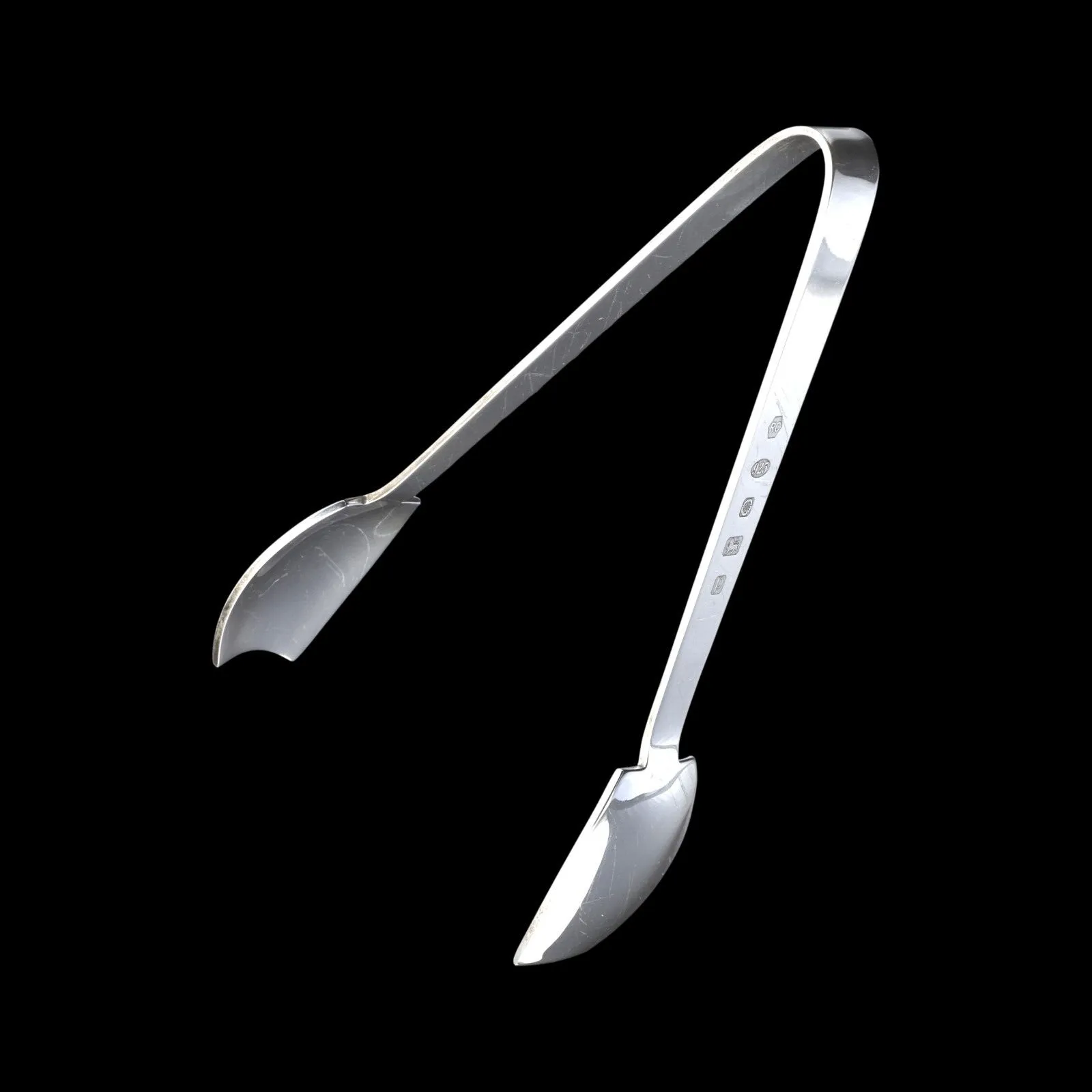 Carrs Of Sheffield Modern 925 Silver Ice Bucket & Tongs 2014 photo 595.0
