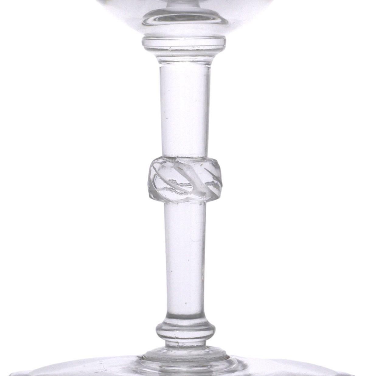 Lalique Crystal Beaugency Wine Glass / Glasses 6 1/2" photo furniture