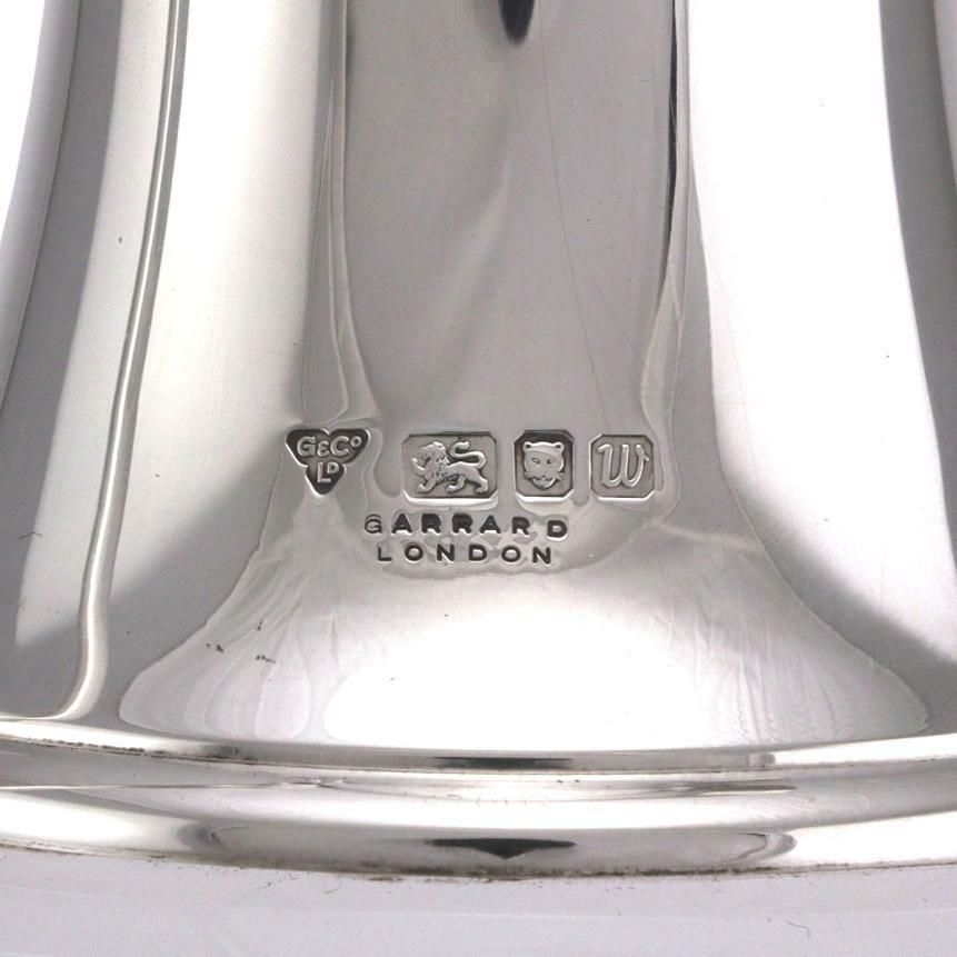 Garrard / Garrards London Silver And Crystal Claret Jug / Decanter 12" photo 850.0
