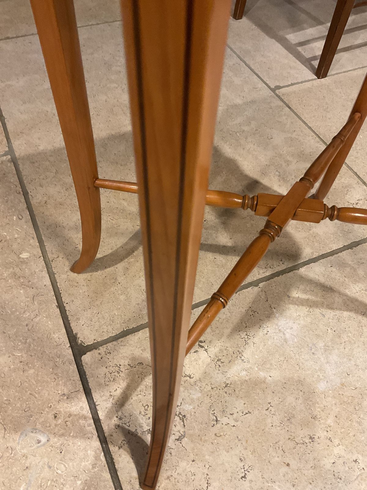 Pair Of Inlaid Satinwood Work Tables photo 700.0