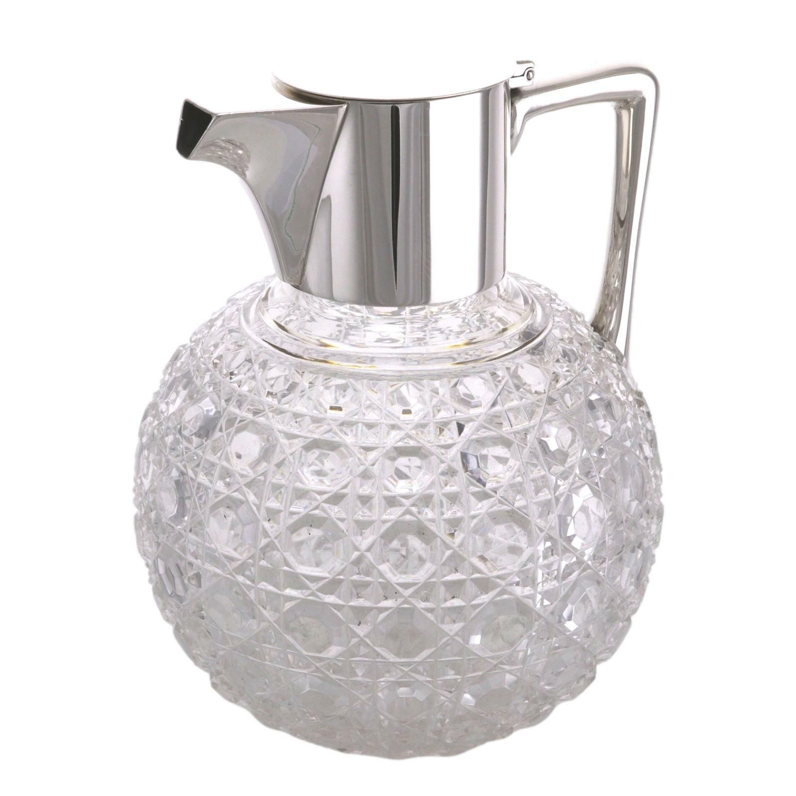 Heath & Middleton Silver Christopher Dresser Claret Jug / Decanter 6 1/2" photo furniture