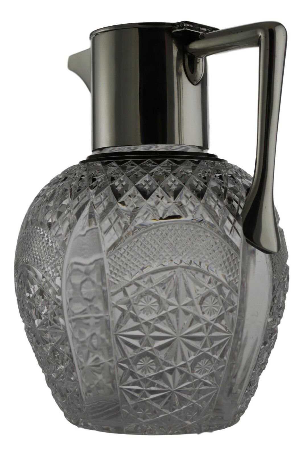 Antique Silver & Crystal Jg&S Christopher Dresser Claret Jug / Decanter 1900 photo Home Decor