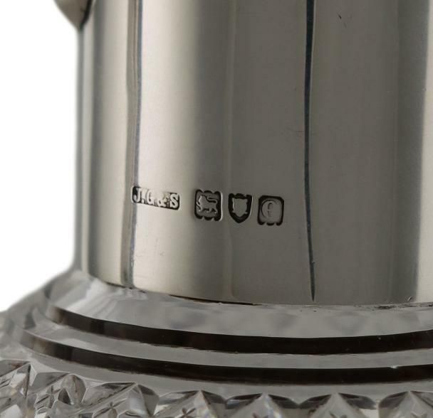 Antique Silver & Crystal Jg&S Christopher Dresser Claret Jug / Decanter 1900 photo buy