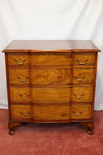 Lovely Anglo Indian Campaign Style Chest Of Drawers