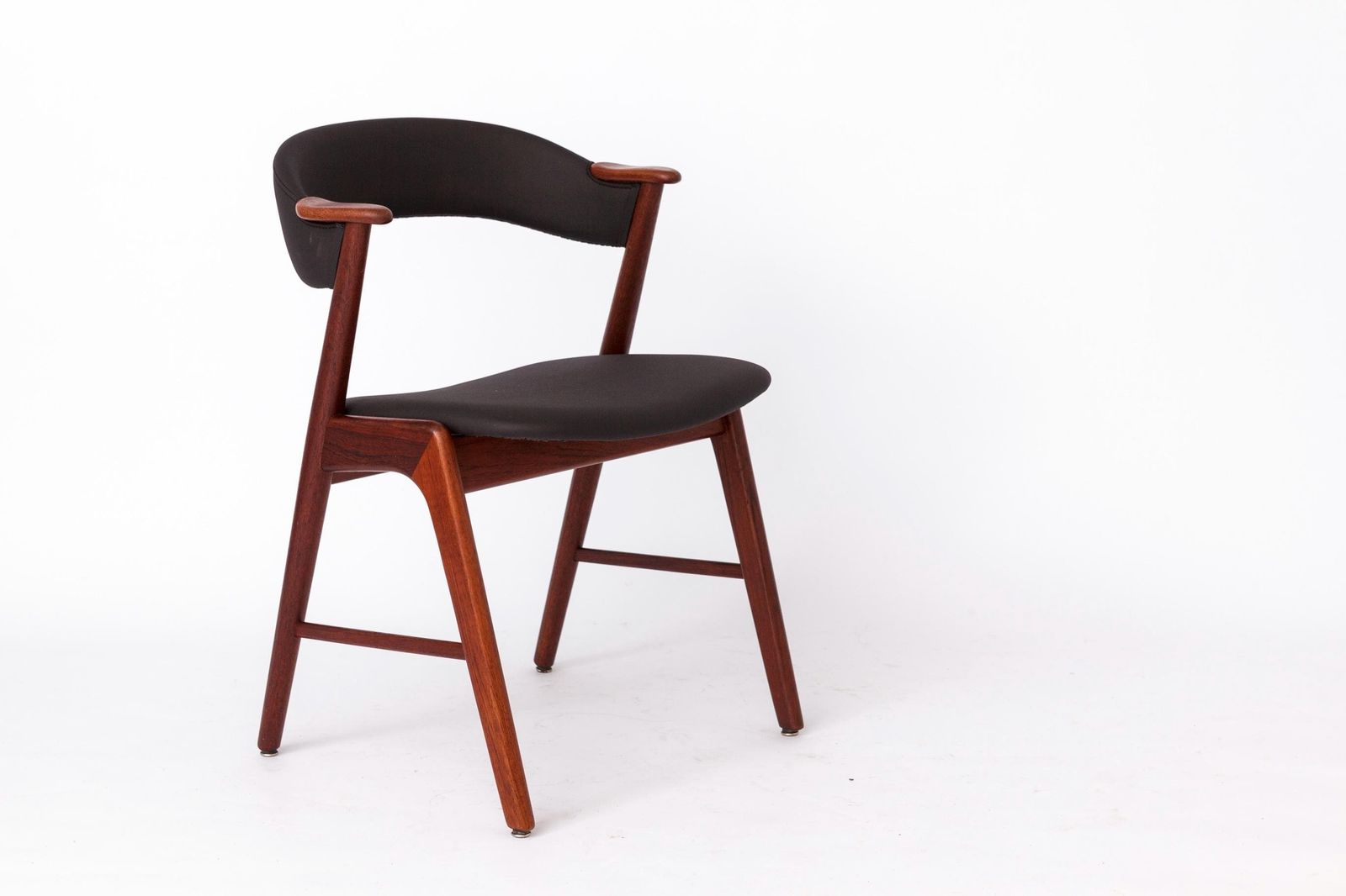 Set Of 4 Danish Teak Dining Chairs By Korup Stolefabrik – 1960s Mid Century Modern Design photo for sale