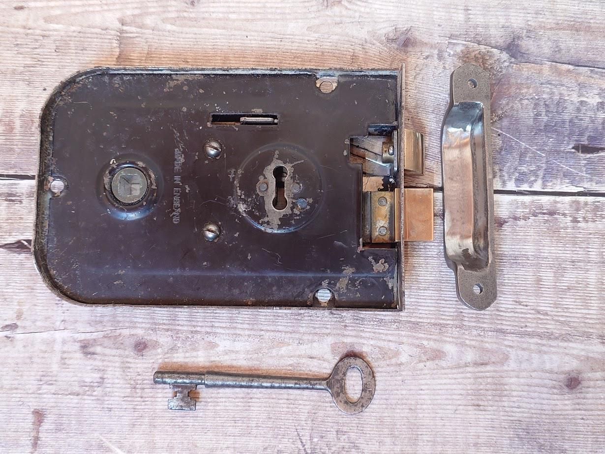 photo for sale Heavy Union Steel Lock With Iron Keep And Steel Key