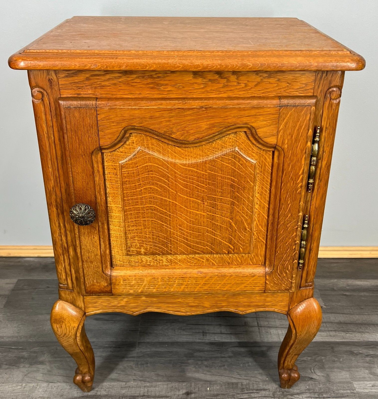 Vintage French Bedside Cabinets Nightstands  Bedside Tables Lot 3726 photo for sale