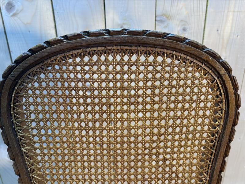 Série De 6 Chaises Cannées De Style Louis XVI photo vinterior