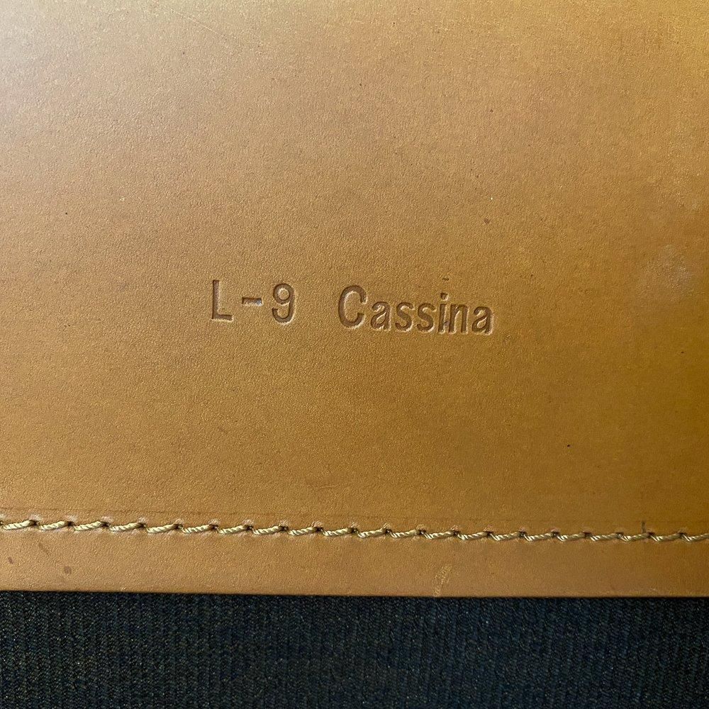 photo for sale Italian Mid Century Leather Sofa In China Red By Mario Bellini For Cassina 1970s