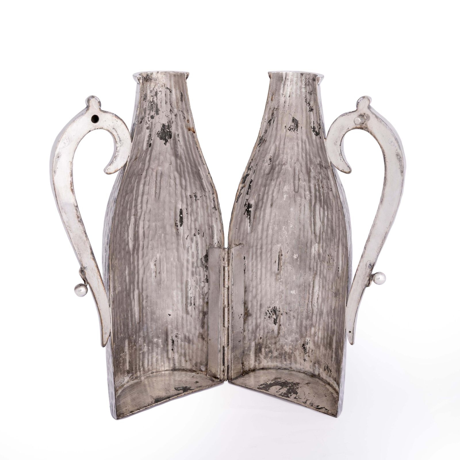 English Art Déco Wine Bottle Coat In Pure Silver England 1920s, Stamped photo 2063.0