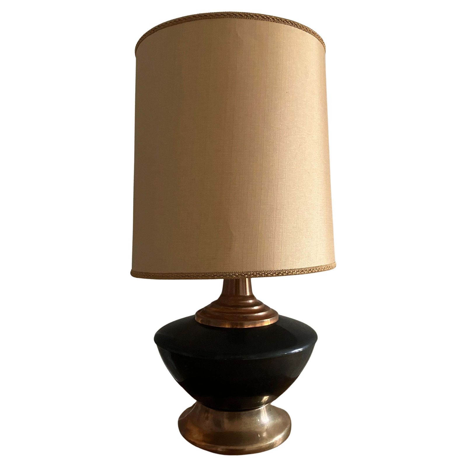 Midcentury Copper Crafts Ltd Copper Lamp Made In Africa