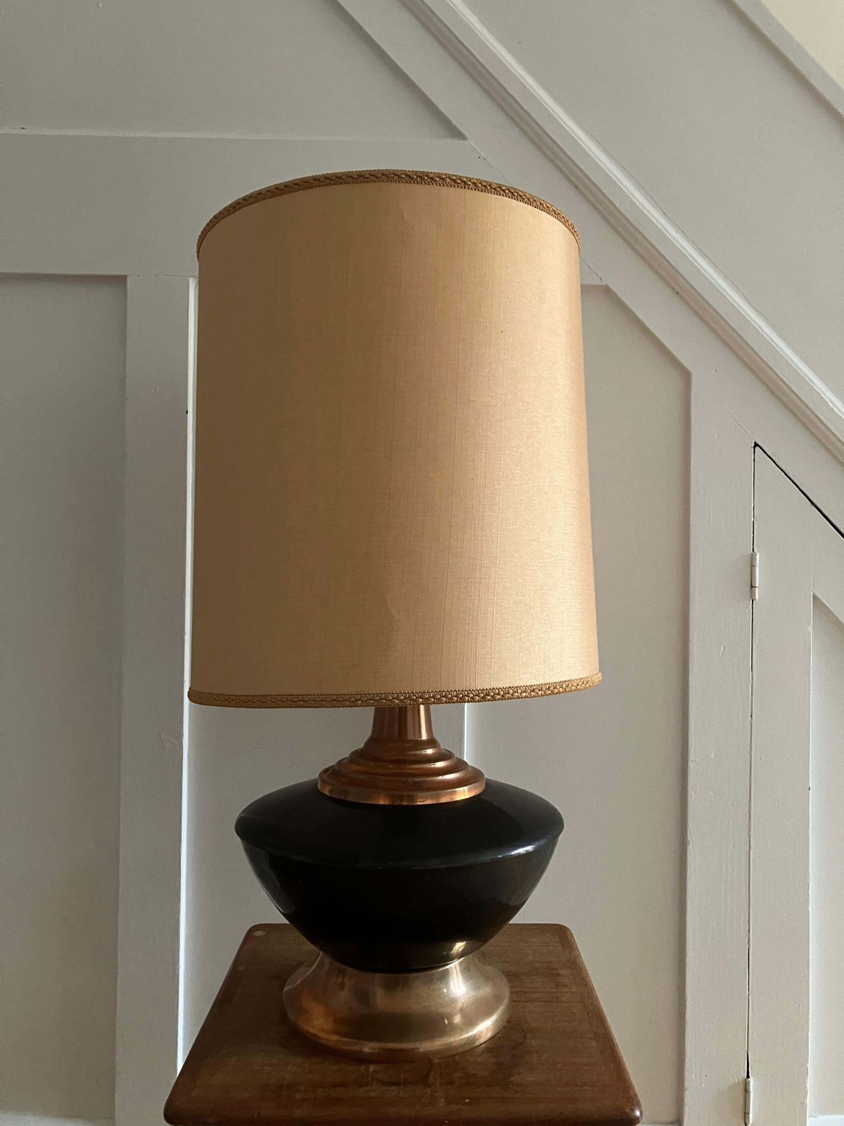 Midcentury Copper Crafts Ltd Copper Lamp Made In Africa photo 287.0