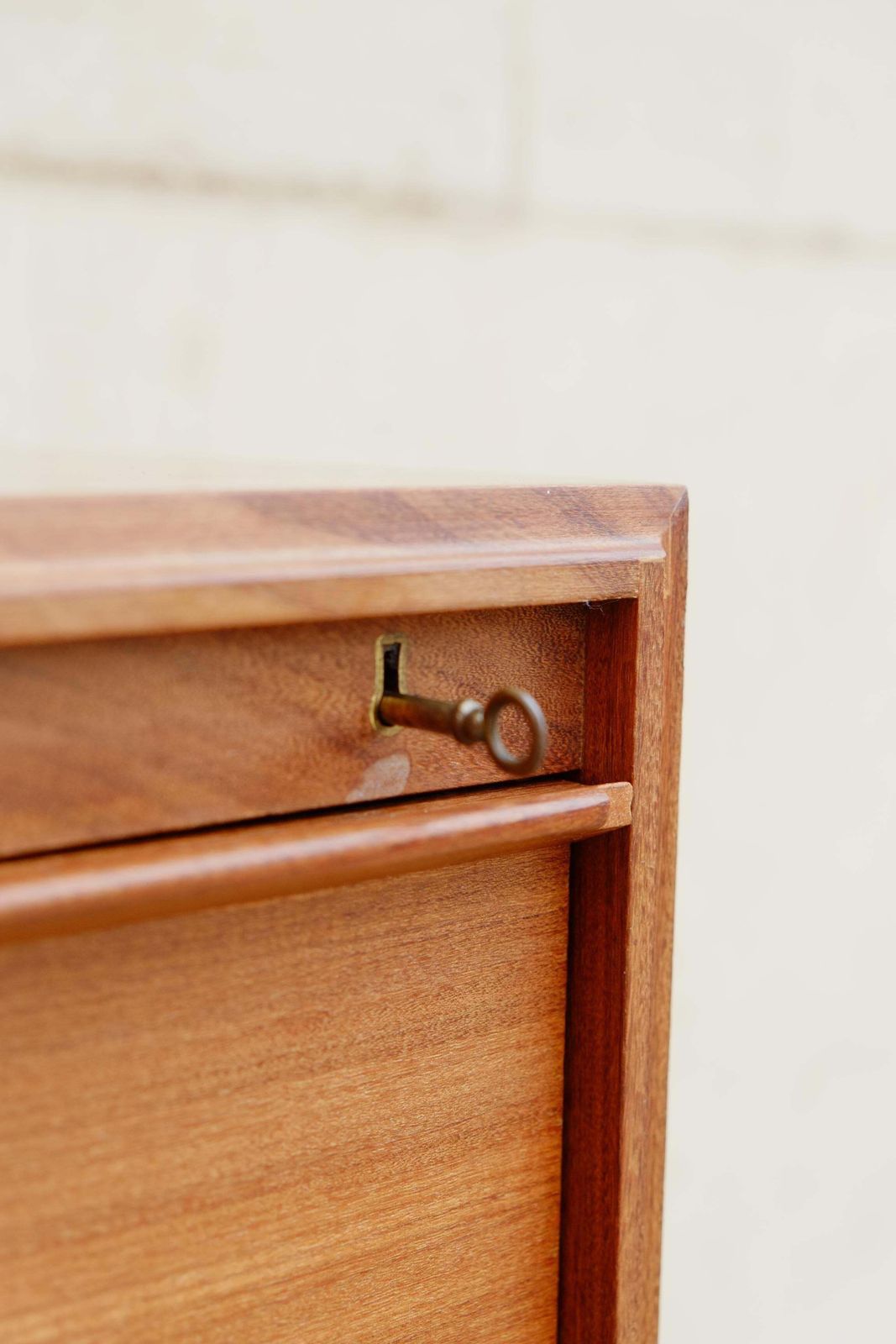photo for sale Mid Century Modern Mad Men Bureau Secretaire Cabinet By Beaver And Tapley