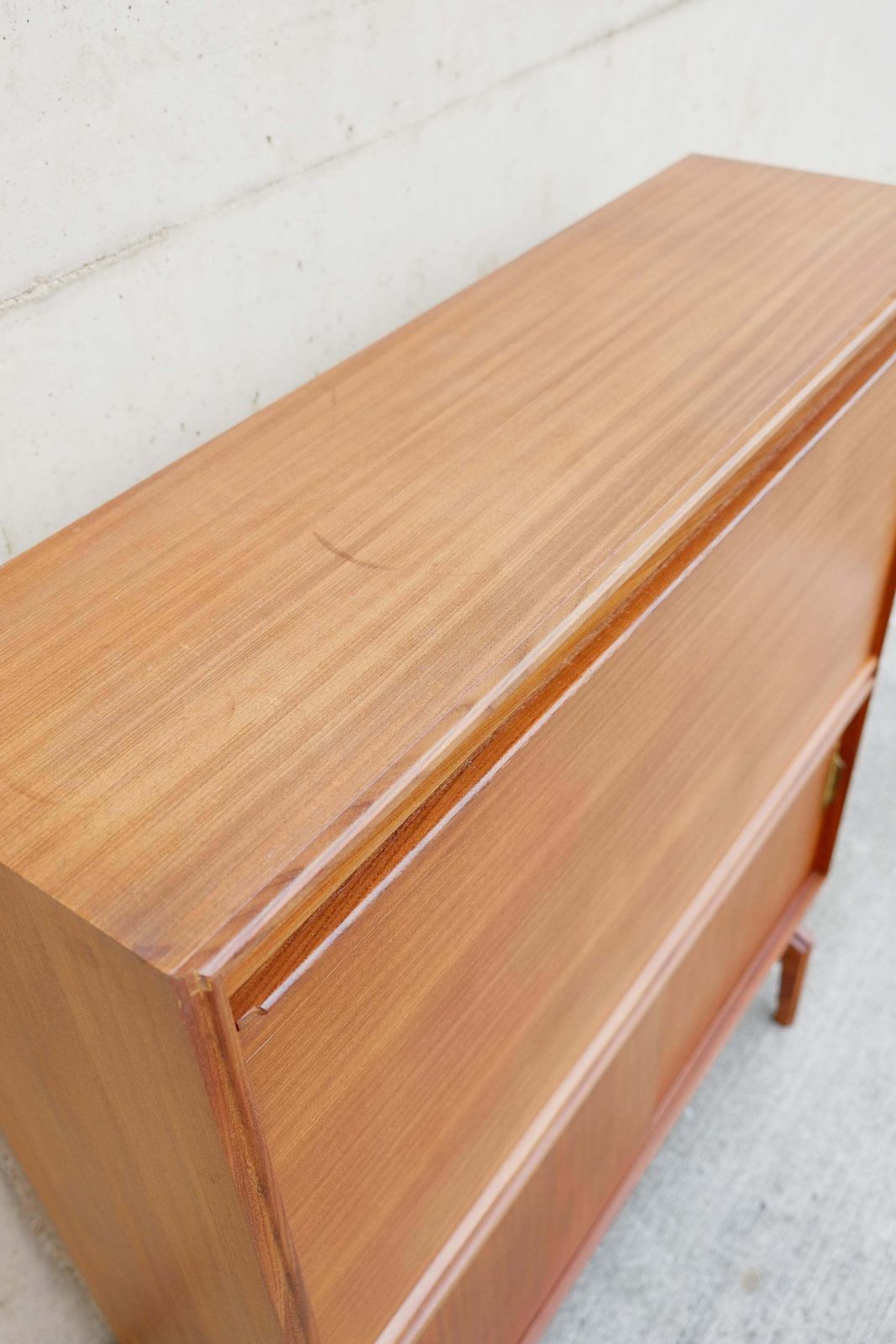 490.0 Mid Century Modern Mad Men Bureau Secretaire Cabinet By Beaver And Tapley photo