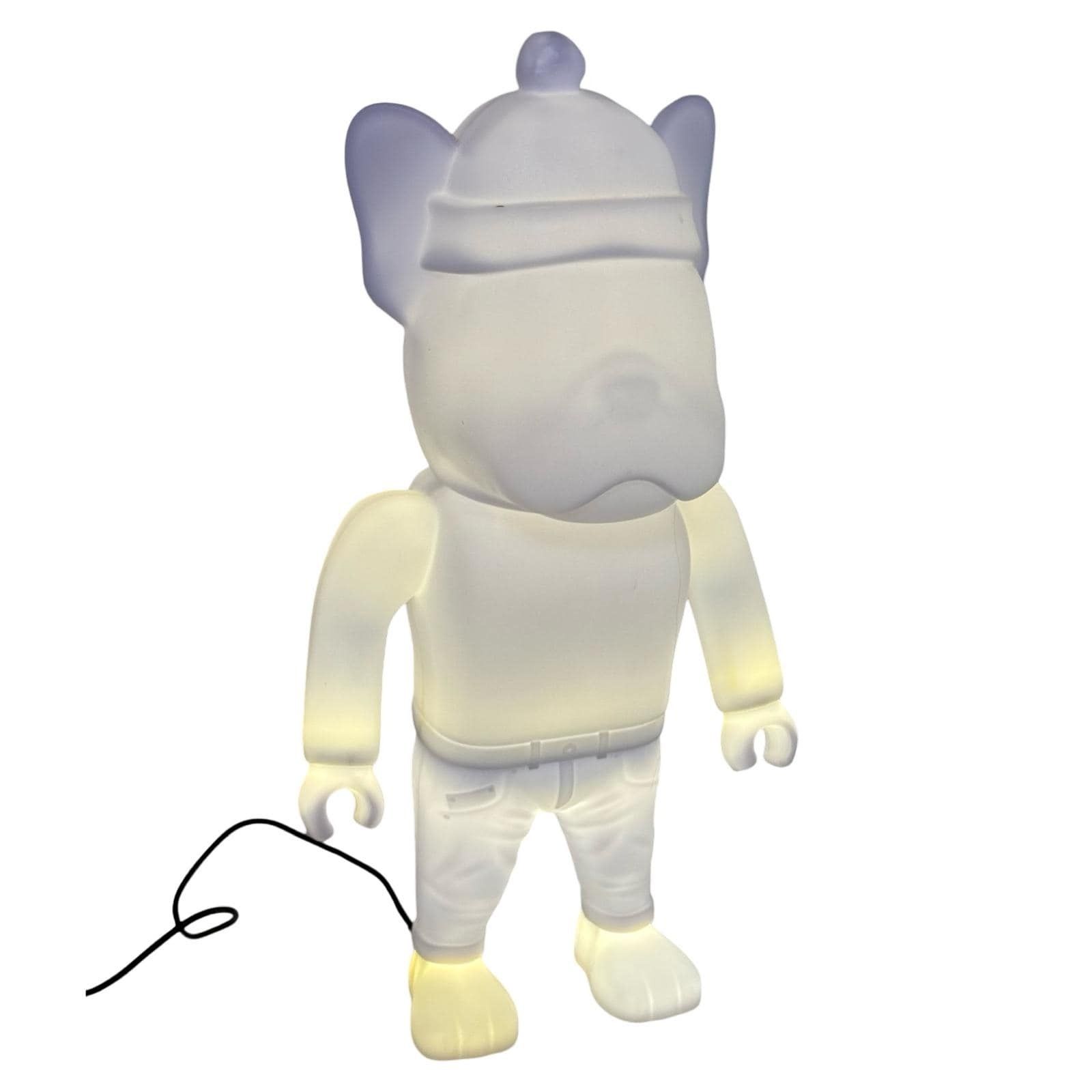 Jj Dog   Iluminated Sculpture Of A Dog   Street Art / Lego Figure Inspired   Advertisement From Jack&Jones