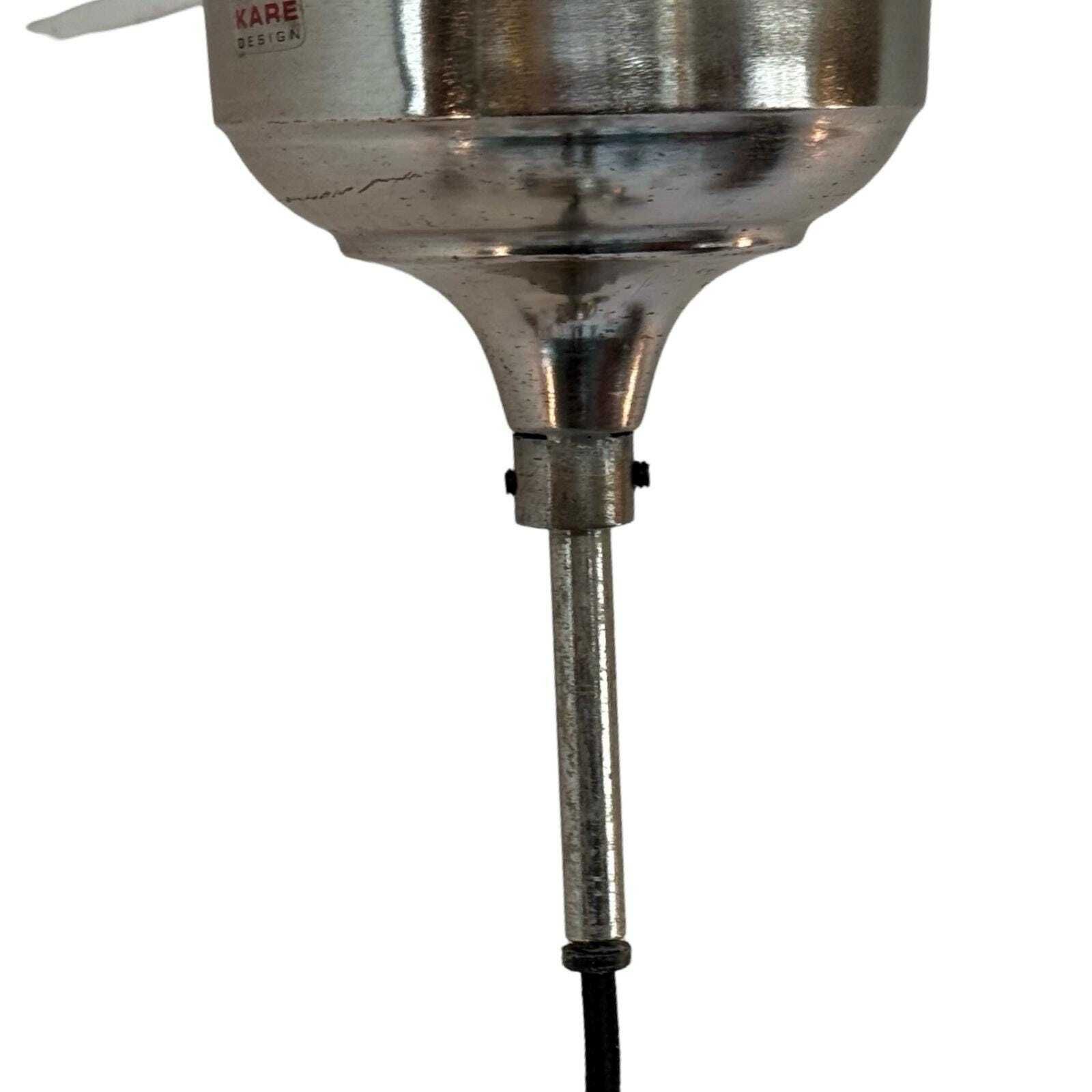 Kare Design   Pendant Lamp Model 'Viking'   Helmet Shaped Ceiling Lamp, Marked And Including The Canopy photo vinterior