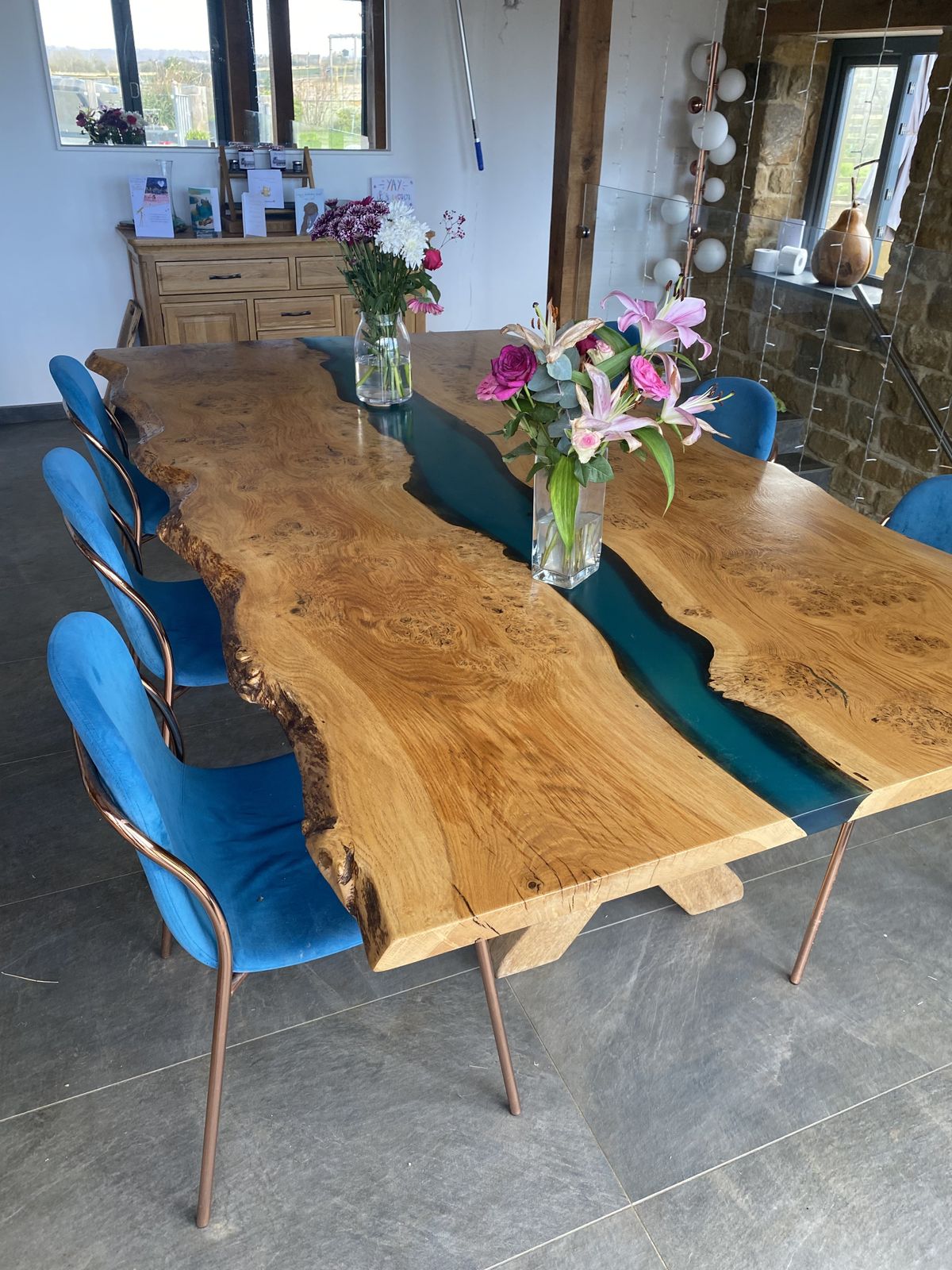 Large Dining Table And Chairs photo for sale